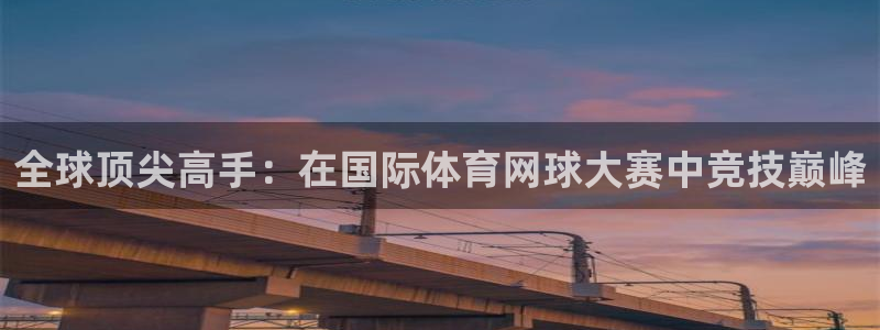 全球顶尖高手：在国际体育网球大赛中竞技巅峰